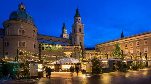 Ahol a vásárok a 15. század óta tartanak: Residenzplatz