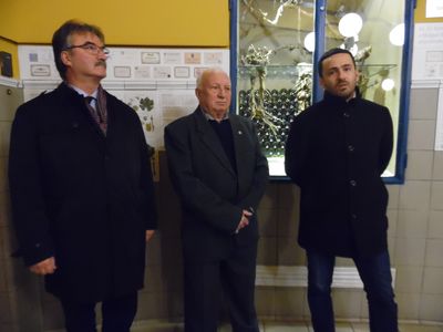 Szőke Mátyás plakett a Nagycsarnokban Szőke Mátyás plakett a Nagycsarnokban