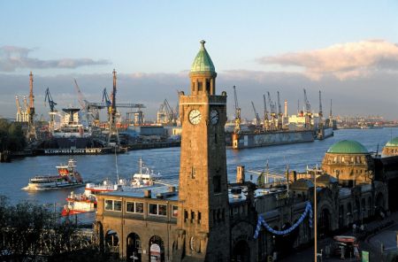 Hamburg kikötő