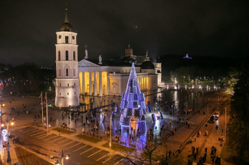 Ki tudja, merre van Vilnius? - A litván főváros már a karácsonyra készül