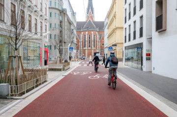 Bécs új példát mutat a kerékpáros infrastruktúra fejlesztésében